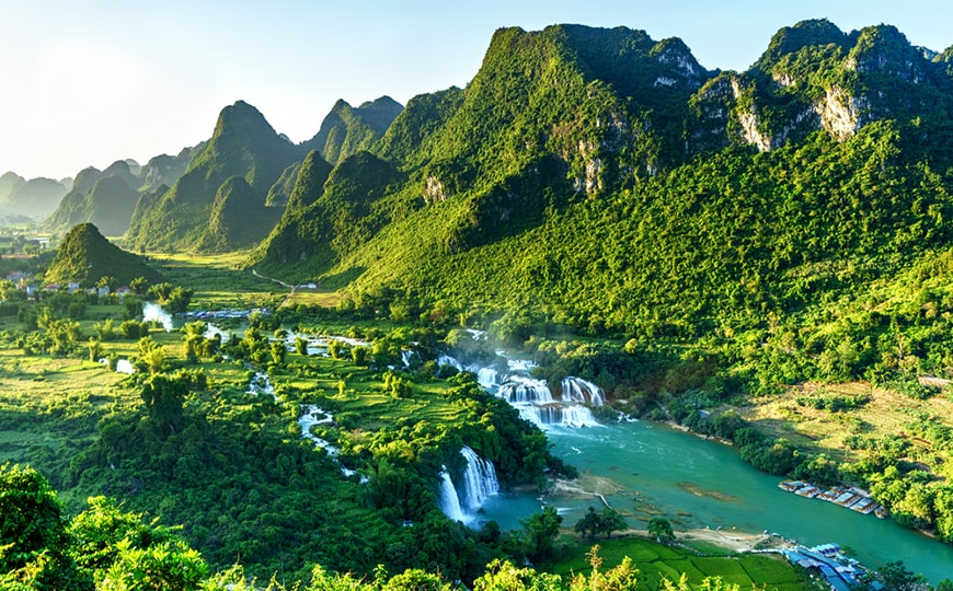 Cascata Di Ban Gioc Cao Bang M