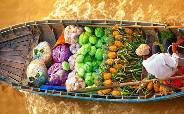 Mercato galleggiante di Cai Be