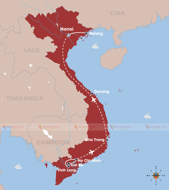 MIGLIORE TOUR IN VIETNAM MARE PER FAMIGLIA