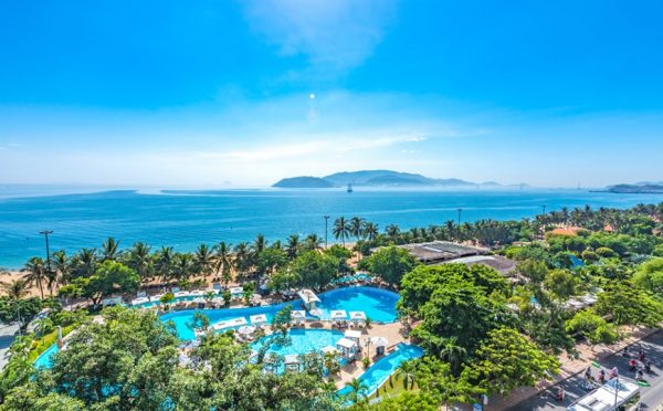 Resort alla spiaggia di Nha Trang
