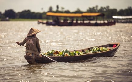 Una barcaiola a My Tho