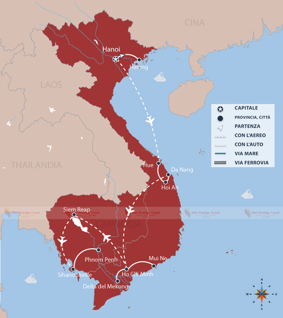 TOUR RELAX AL MARE VIETNAM CAMBOGIA