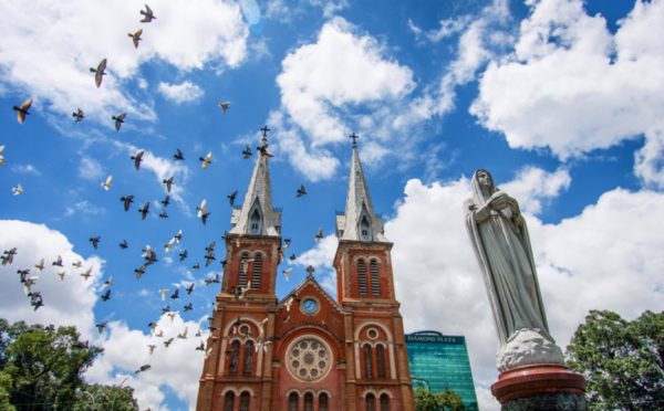 Cattedrale di Notre Dame-Ho Chi Minh-Viaggio Vietnam Cambogia