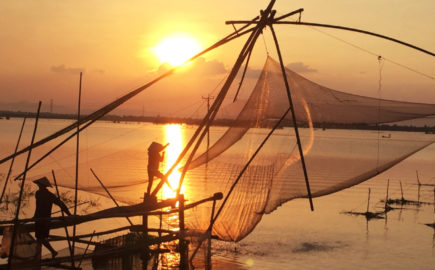 Tramonto Sul Mekong - Crociera Mekong
