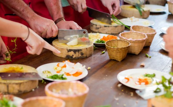 Lezione di cucina thailandese