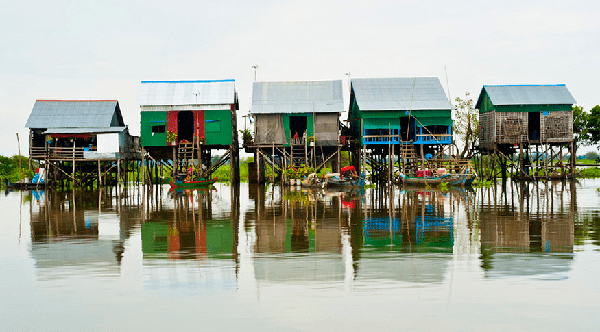 Viaggio Cambogia Villaggio Galleggiante Kampong Khleang