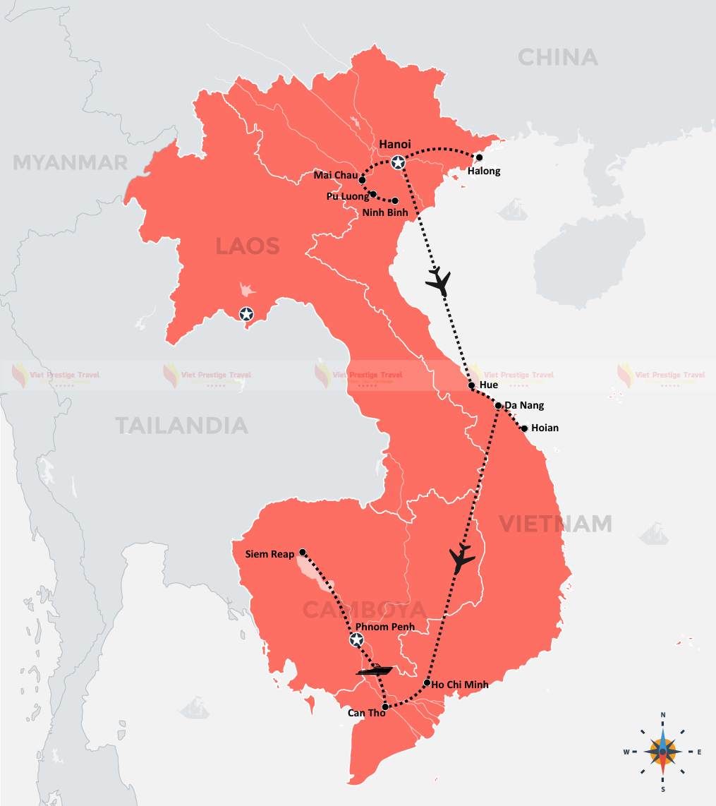 VIAGGIO AVVENTUROSO IN VIETNAM E CAMBOGIA