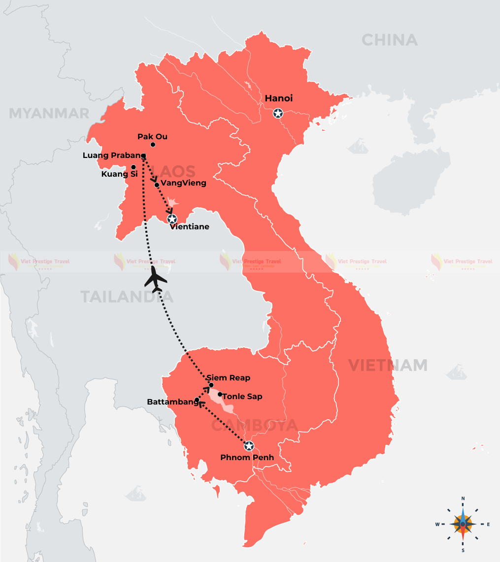 TOUR AVVENTURE: CAMBOGIA E LAOS
