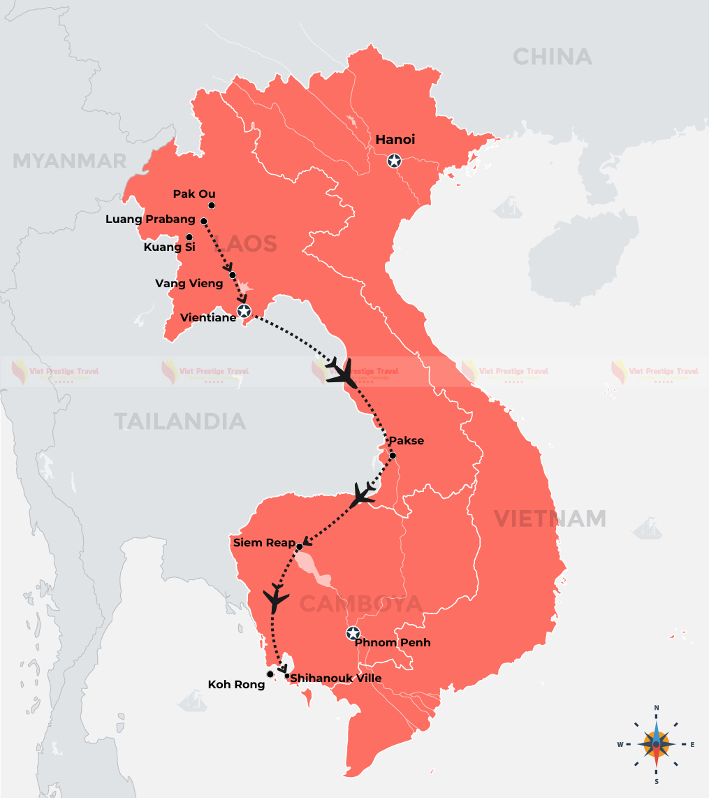 VACANZA AL MARE IN CAMBOGIA E LAOS